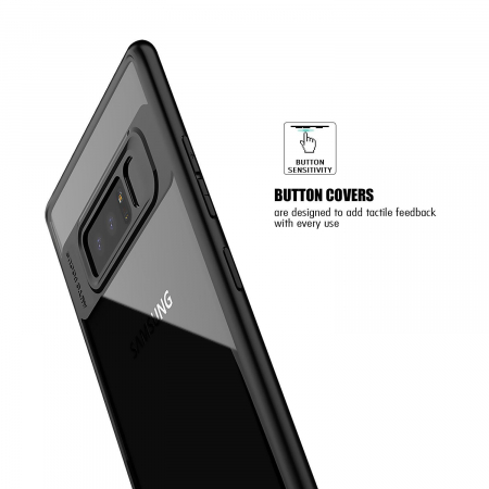 Husa Samsung Galaxy Note 8, ultraslim, carcasa spate, hardcase, Negru [1]