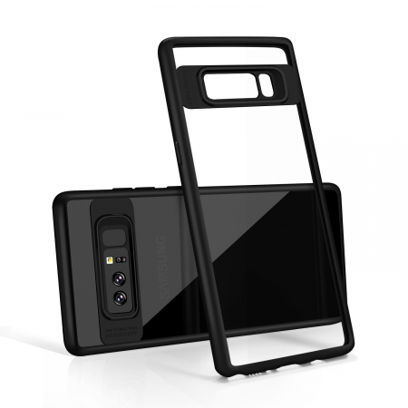 Husa Samsung Galaxy Note 8, ultraslim, carcasa spate, hardcase, Negru [4]