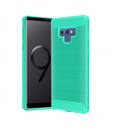 Huse Samsung Galaxy Note 9 - Husa Samsung Galaxy Note 9, Slim Armor Carbon, carcasa spate Antisoc, Verde