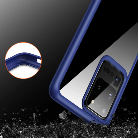 Husa Samsung Galaxy S20 ULTRA, MobileSmart , Hybrid ultra slim, carcasa spate Antisoc, hardcase, Blue [1]