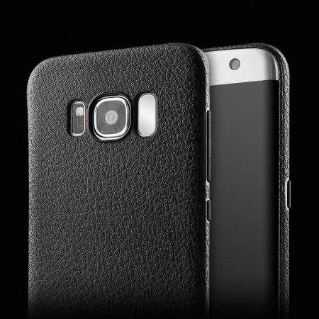 Husa Samsung Galaxy S8 PLUS, Hybrid Piele, Negru [5]