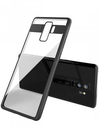 Mobilesmart - Husa Samsung Galaxy S9 PLUS, ultraslim, carcasa spate, hardcase, Negru
