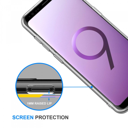 Husa Samsung Galaxy S9, Silicon ultraslim, Transparenta [3]