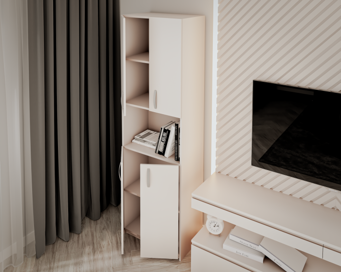 Dulap KSC-5 RO Alb 60x37x196 cm [5]