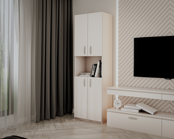 Dulap KSC-5 RO Alb 60x37x196 cm [2]