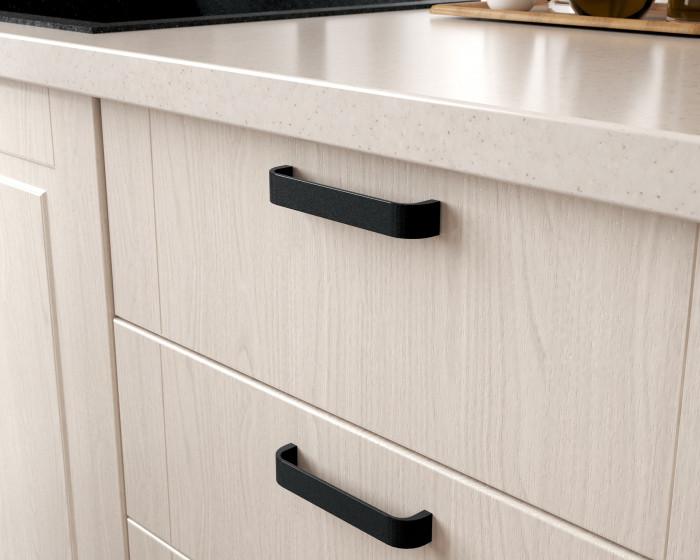 Bucatarie Athena 3.03 MDF lemn alb 303x223x60cm [9]