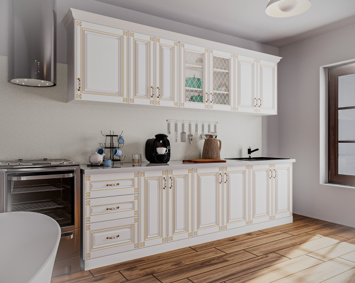 Bucătărie Imperia MS MDF Alb 2,6 m [4]