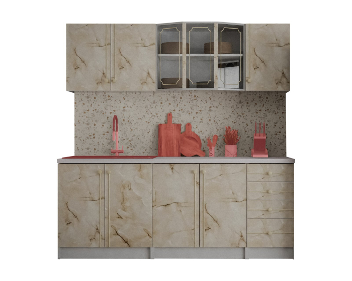 Bucatarie Victoria 2m, Marmura [6]