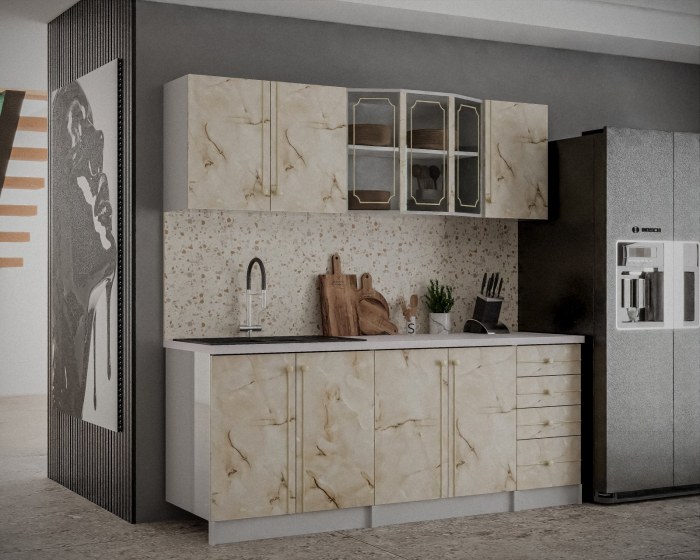 Bucatarie Victoria 2m, Marmura [2]