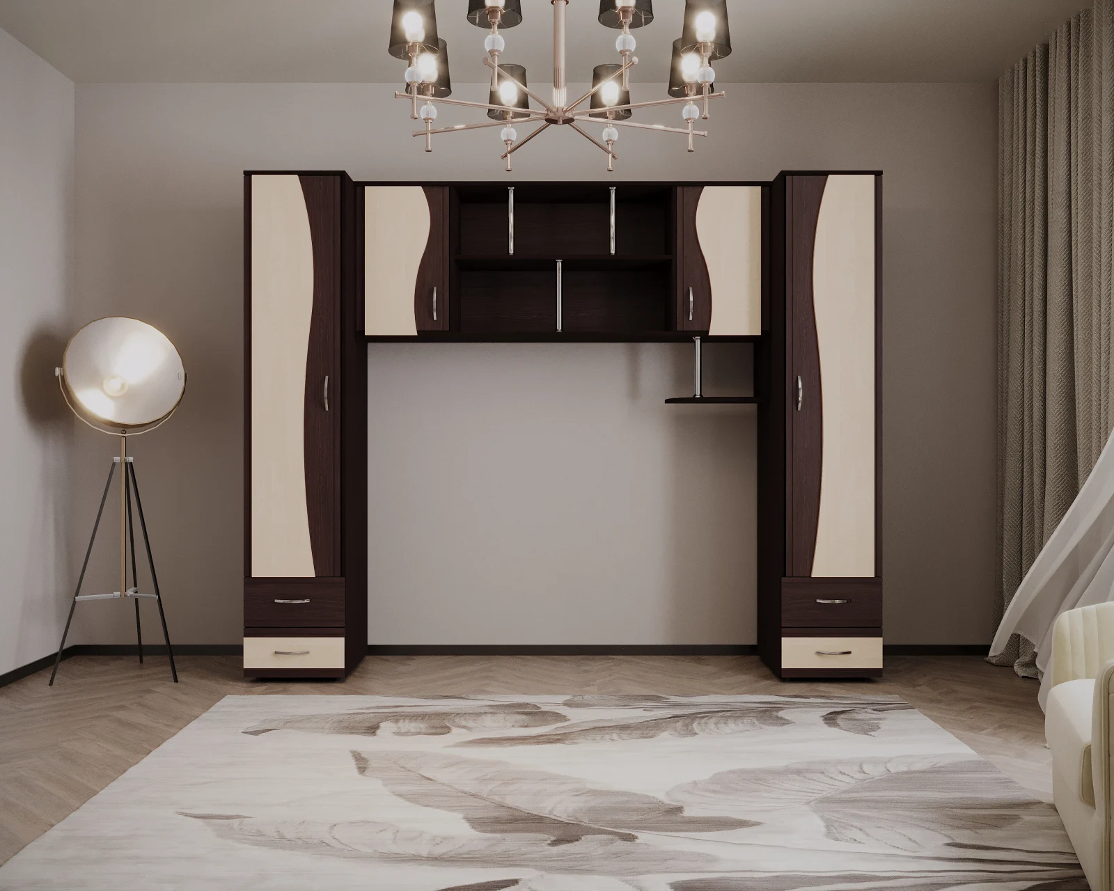 Camera Tineret Lory II Wenge Mesteacan [5]