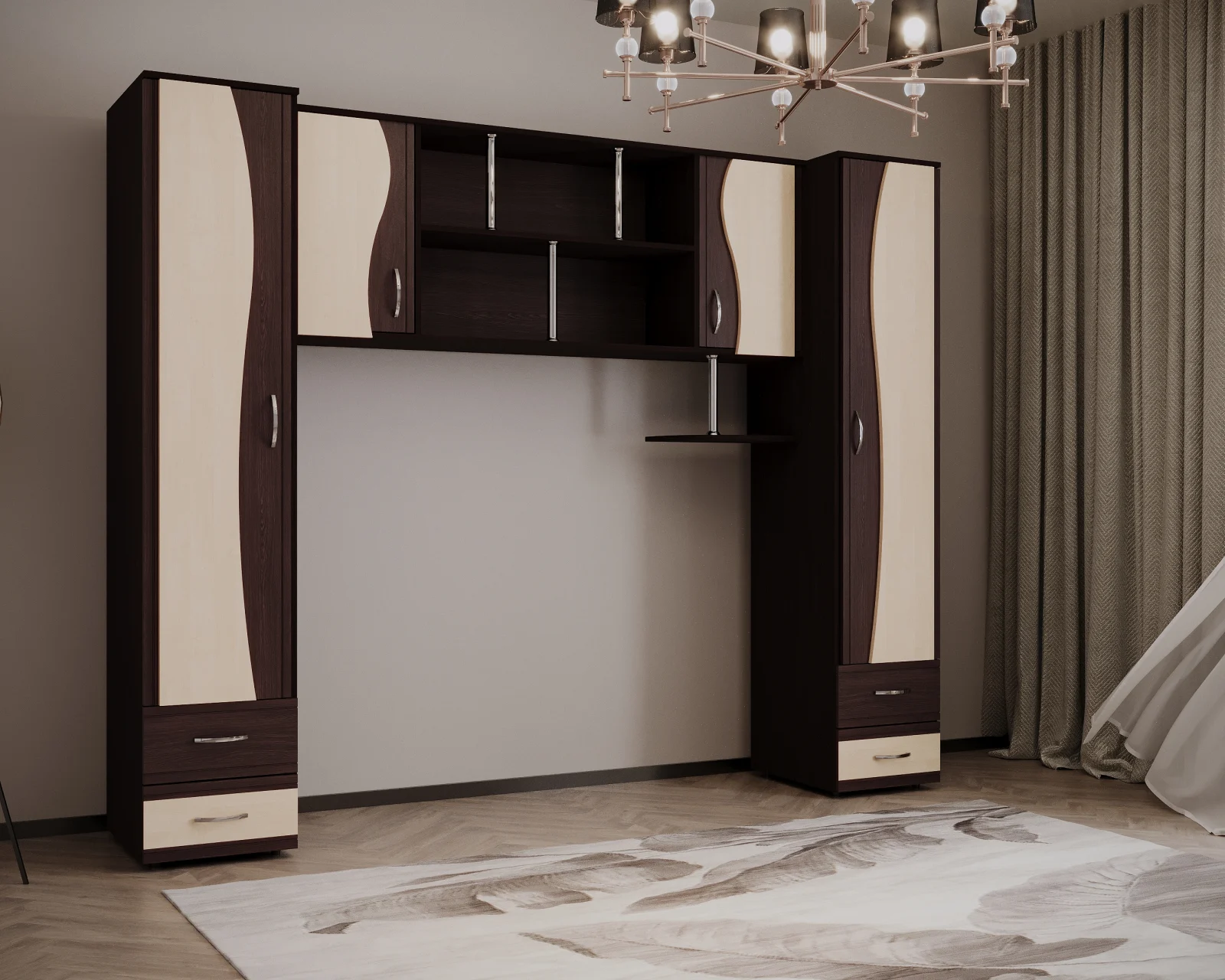 Camera Tineret Lory II Wenge Mesteacan [6]