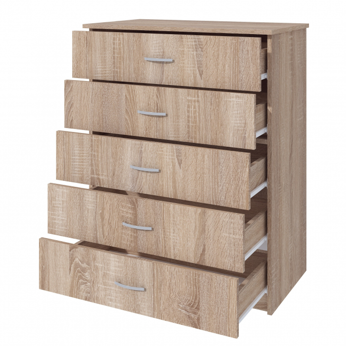 Comoda 5 Sertare Sonoma [5]