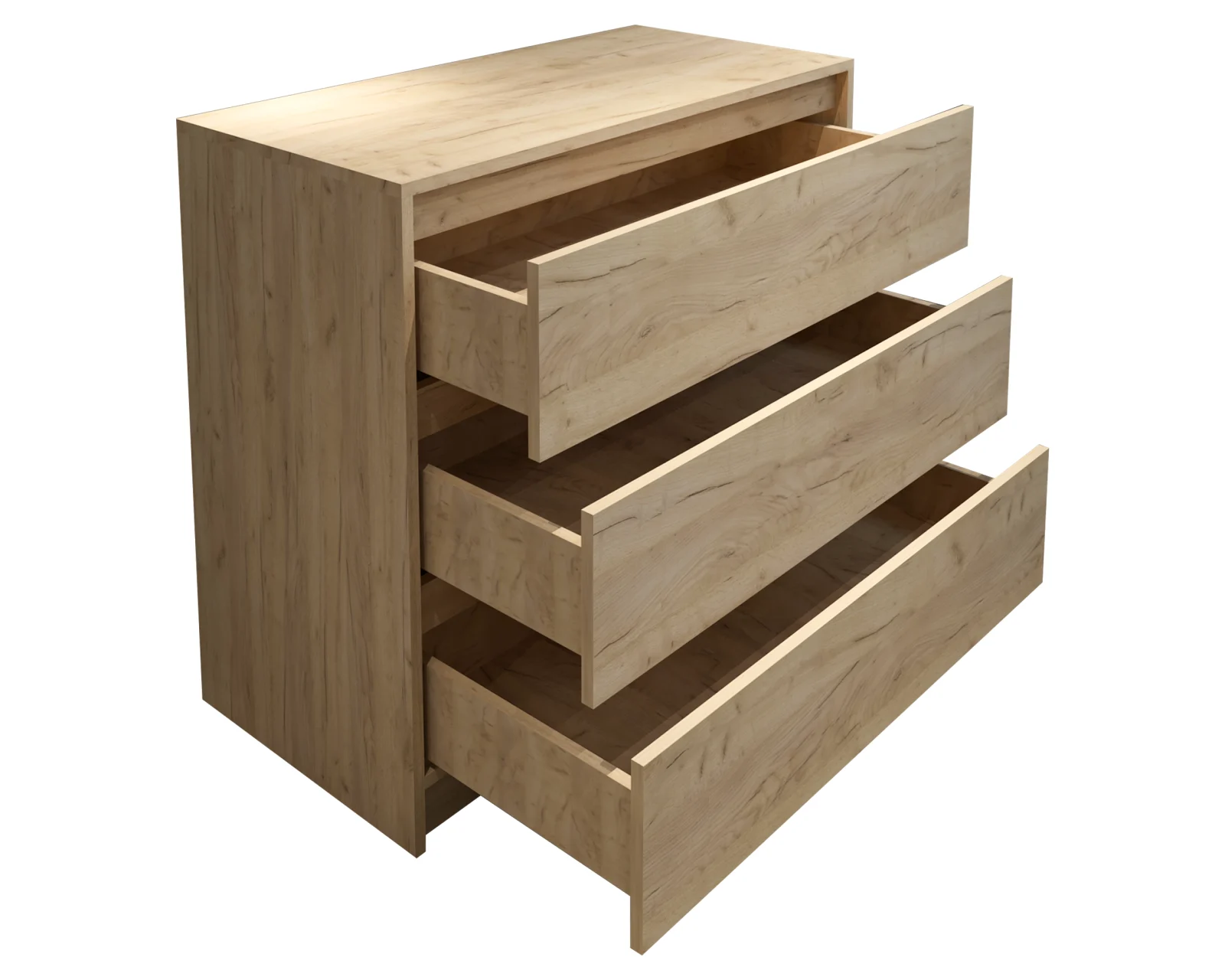 Comoda Crina 3S Stejar K003 90x44x80 cm [8]