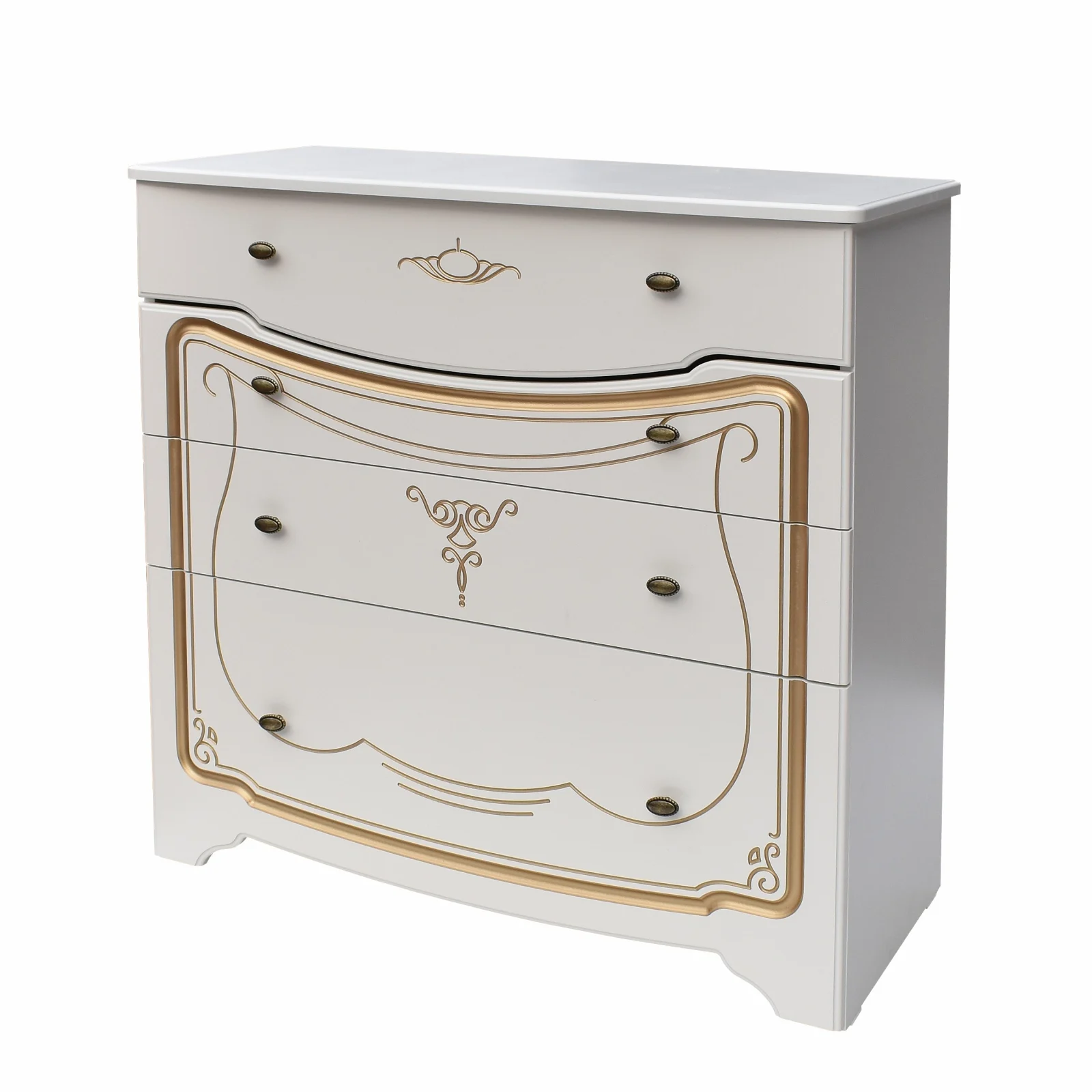 Comoda Olesa Alb 91X44X85 cm [2]