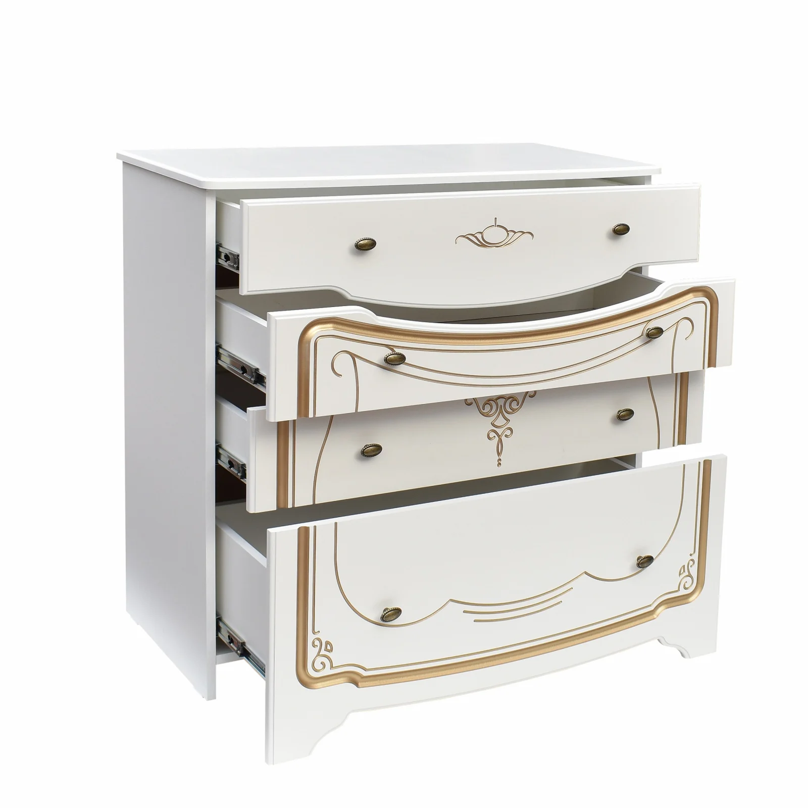 Comoda Olesa Alb 91X44X85 cm [3]