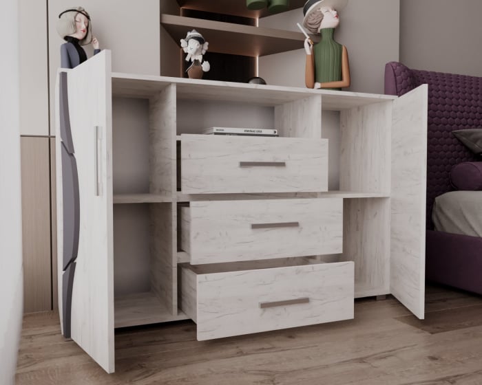 Comoda Selina Stejar K001 [4]