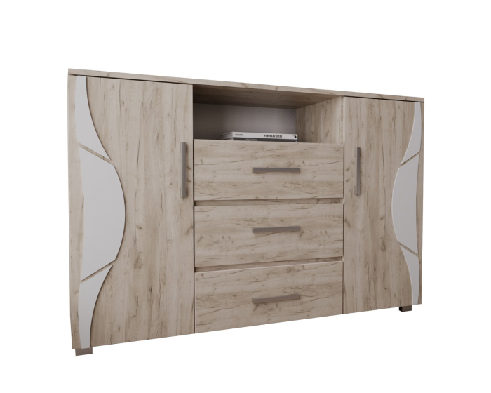 Comoda Laguna RO Stejar K002 135x40x84 cm [7]