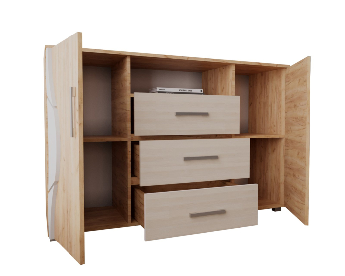 Comoda Laguna 5 Ro Stejar K003 + Kiruna [8]