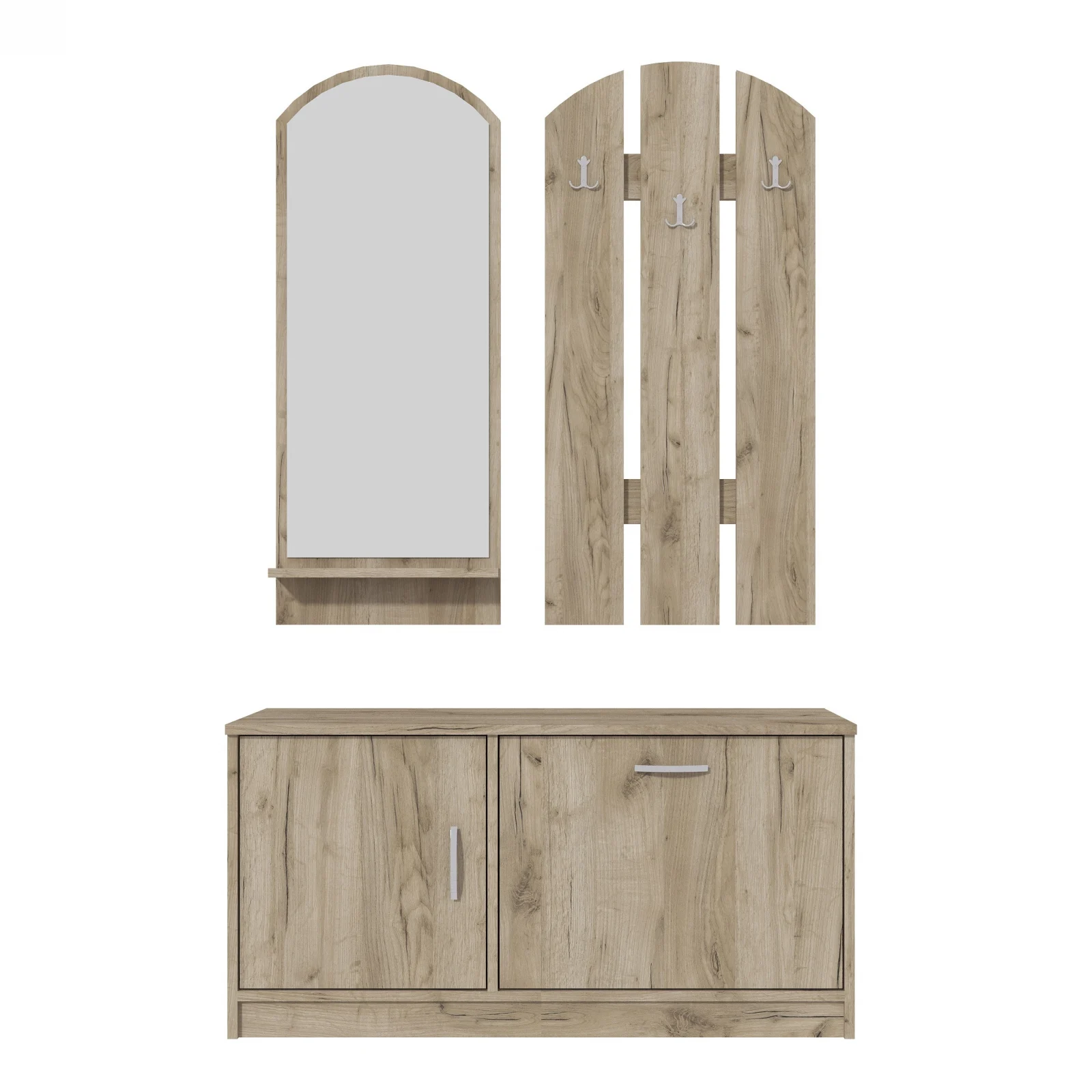 Cuier Nico Ro Stejar K002 100x36x150 cm [3]