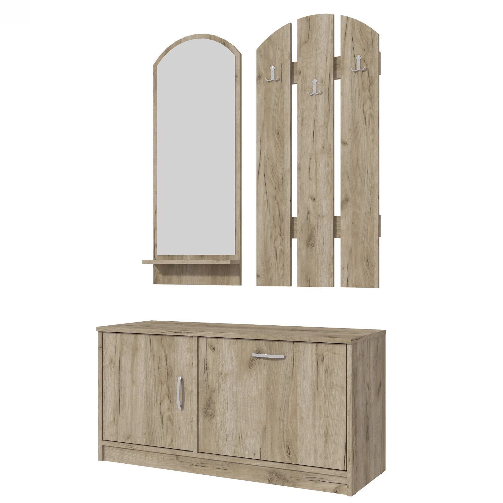 Cuier Nico Ro Stejar K002 100x36x150 cm [4]