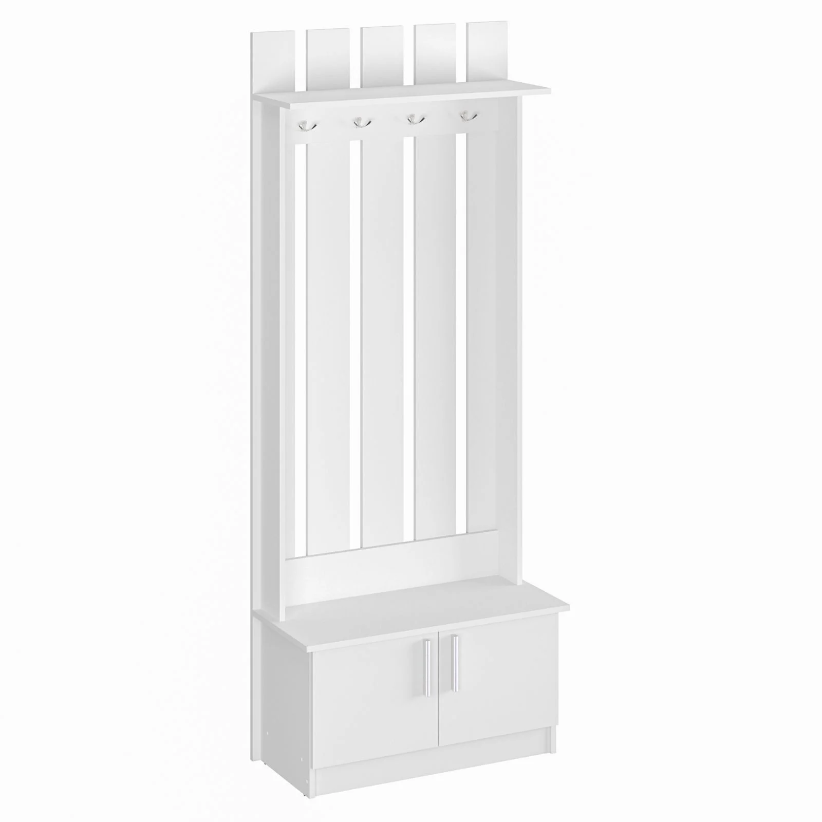 Cuier Select Alb Nimfa 80x37x200cm [2]