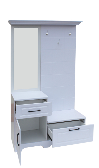 Cuier ZQD 109 Alb 113x43x205cm [6]