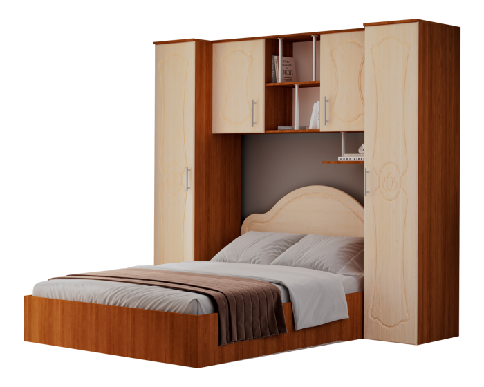 Dormitor Anca Mdf Cires+Mesteacan [4]