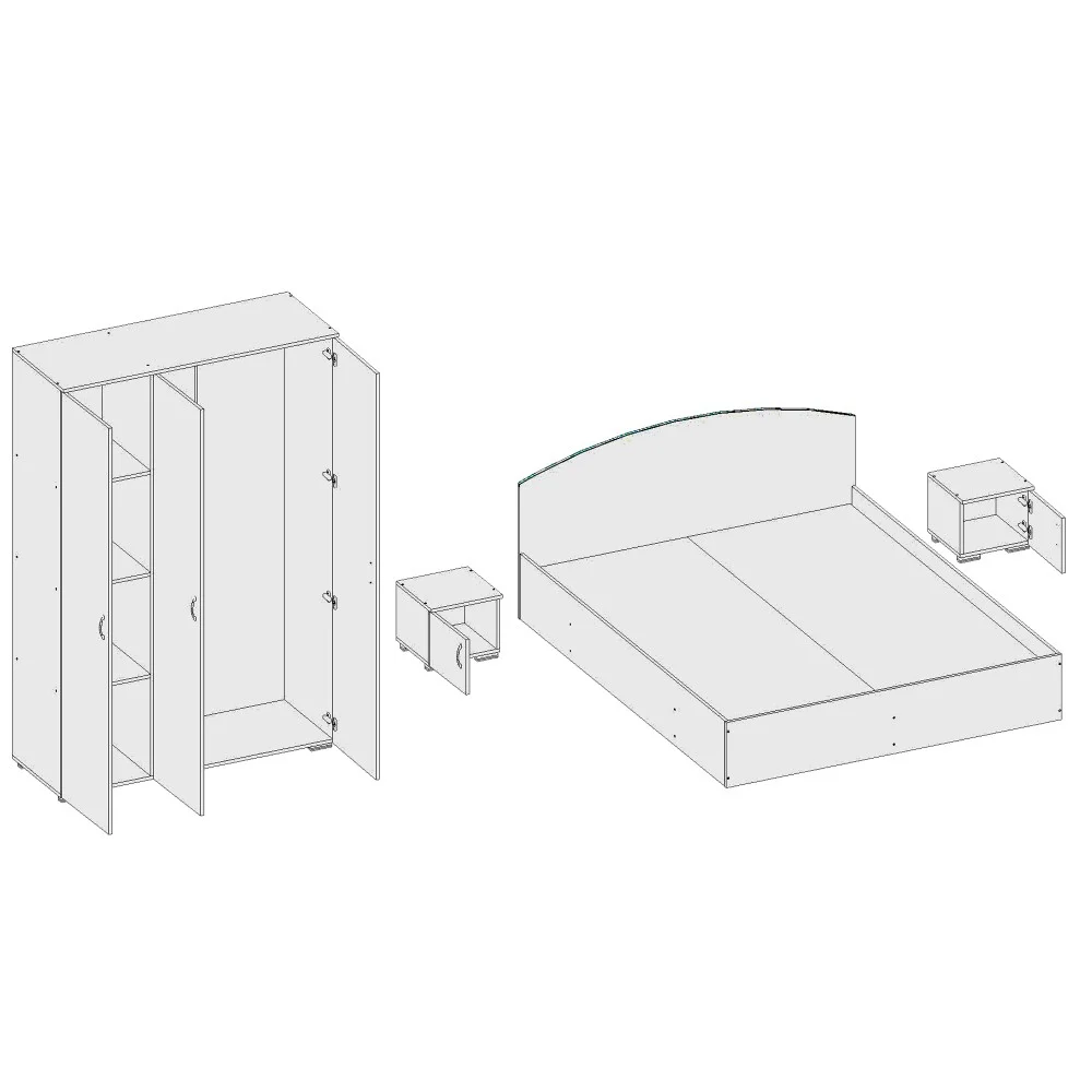 Dormitor Siesta Sonoma [6]