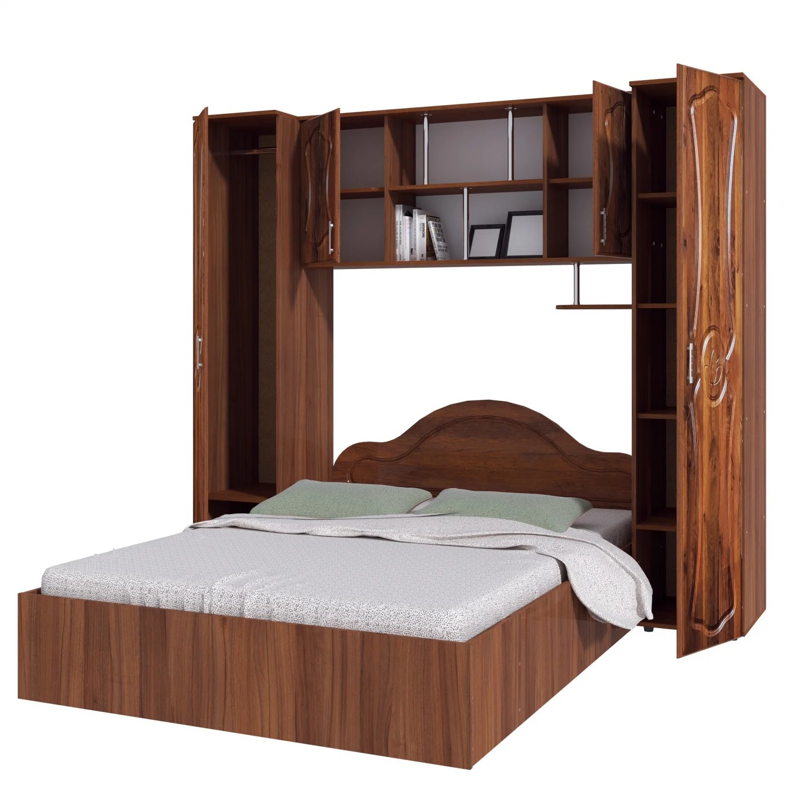 Dormitor Tineret MDF Nuc [4]