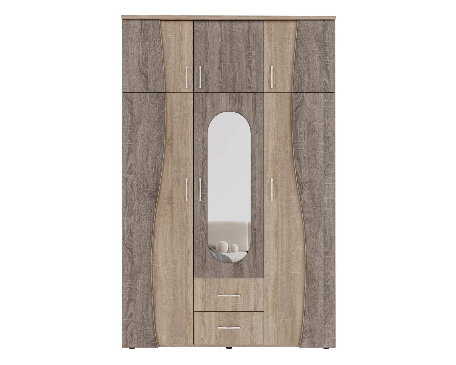 Dulap Loft Sonoma Truffe 120x50x198cm [4]