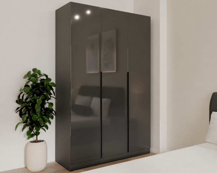 Dulap Prestige 3U  Acril Antracit [4]