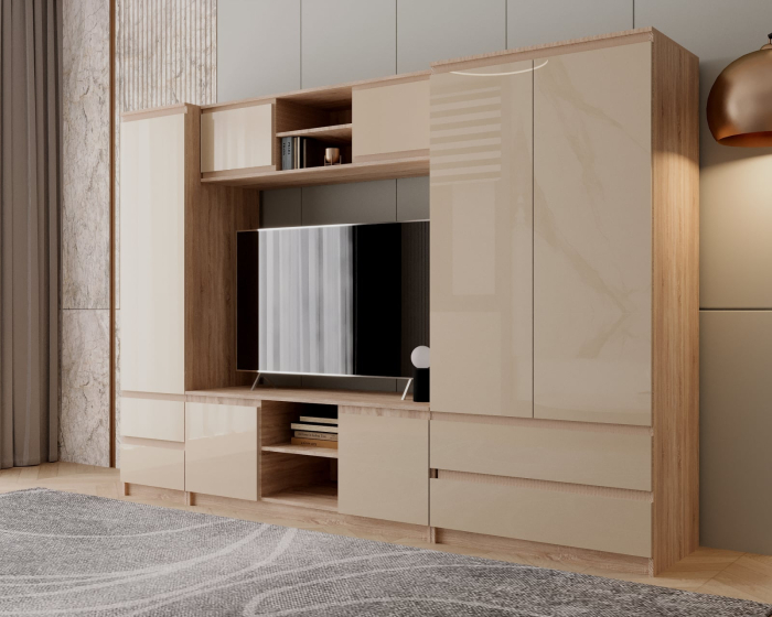 Living Chelsea Cappuccino 270x190x51cm [2]