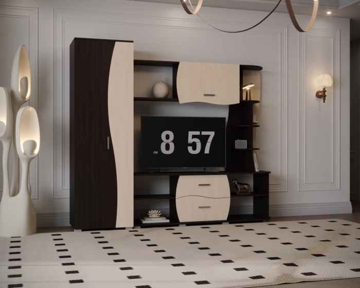 Living Ina Wenge+Mesteacan 225x45x192cm [2]