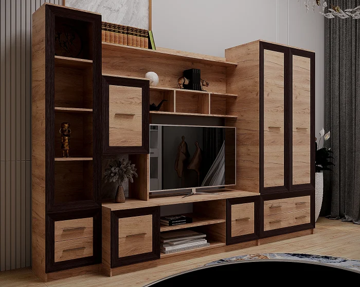 Living Kaspiy Stejar K003 300x52x210 cm [2]