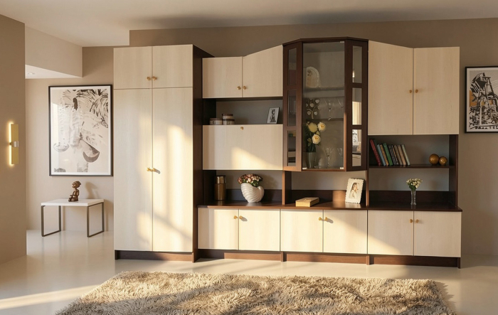 Living Oscar UA Wenge Mesteacan 360x52x207 cm [3]