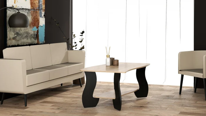 Masa Cafea Granat Wenge Sonoma [2]