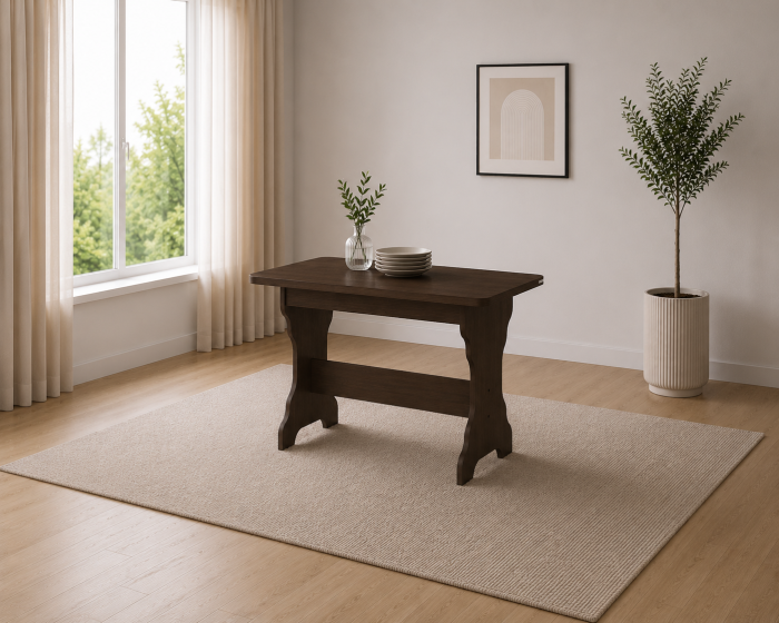 Masa de bucatarie extensibila KC-3 Wenge 90x59x74 cm [2]