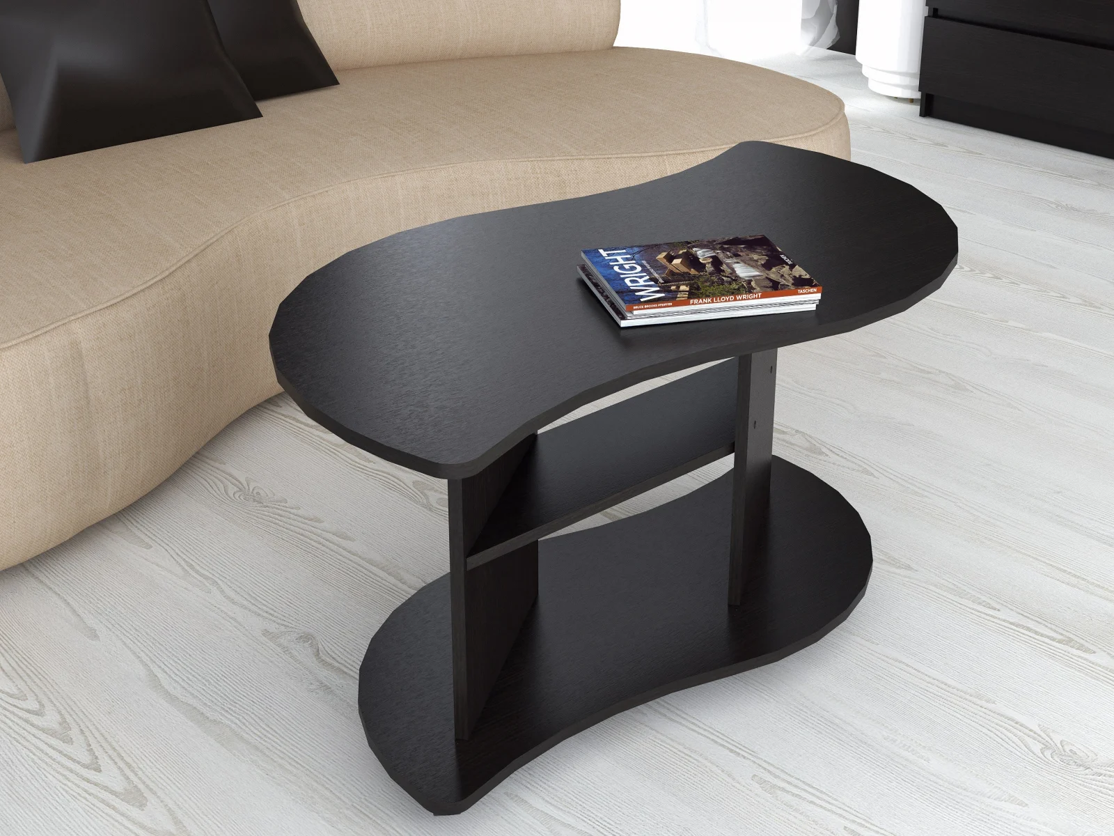 Masa De Cafea Viraj Ro Wenge 110x60x54 cm [2]