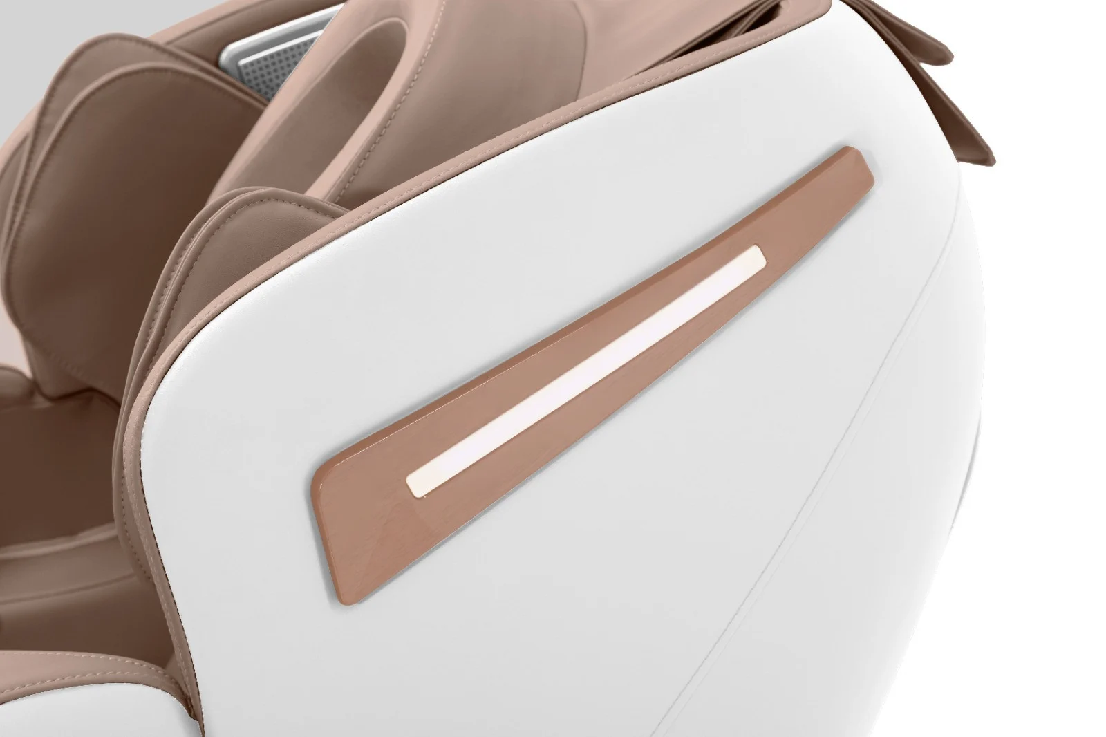 Scaun masaj MP-A062 Alb Cappuccino [6]