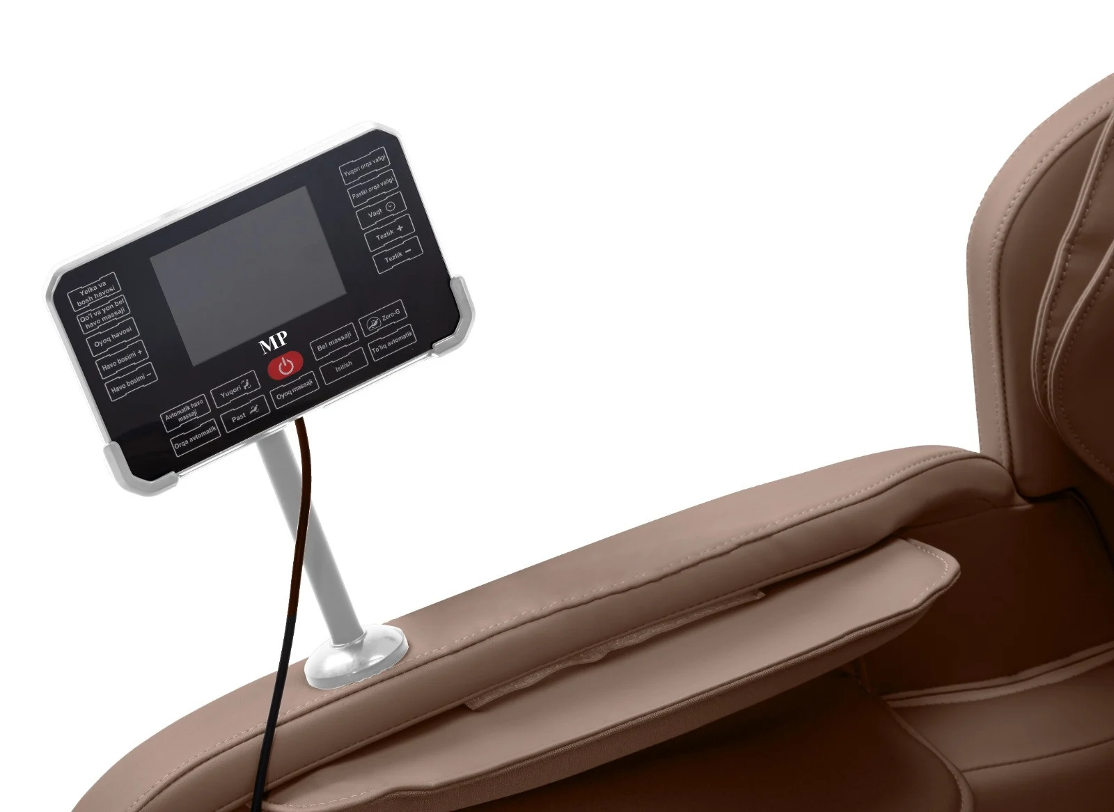 Scaun masaj MP-A062 Alb Cappuccino [3]