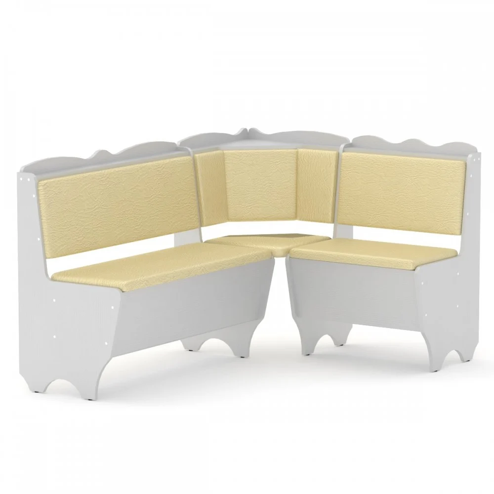 Set coltar bucatarie Rodos Alb Fildes [2]