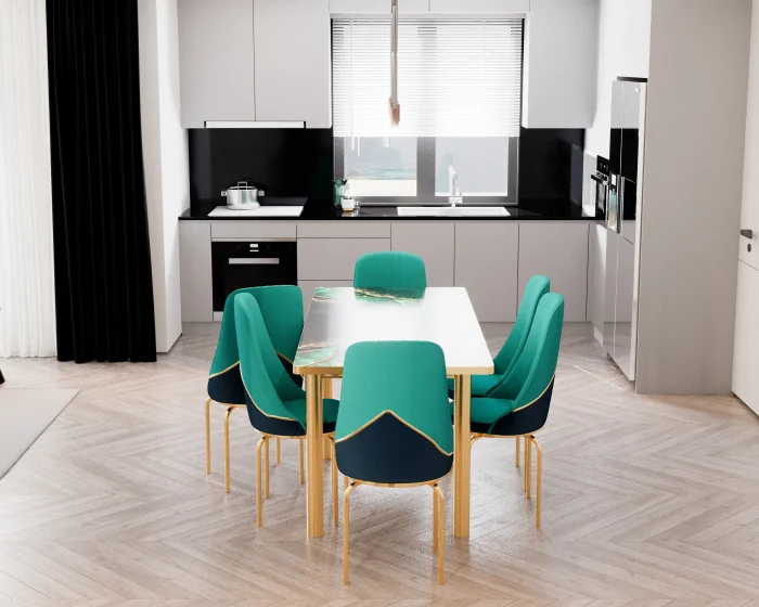 Set masa cu 6 scaune ALTIN 1 [2]