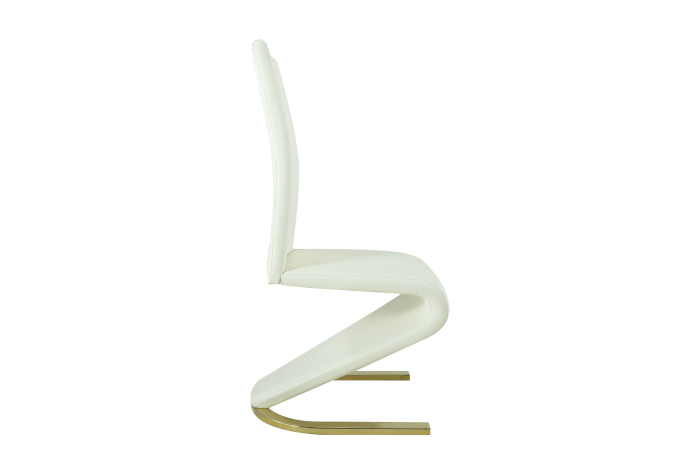 Set masa DA1128G + 6 SCAUNE DA2626G,160x90x75 cm GOLD [10]