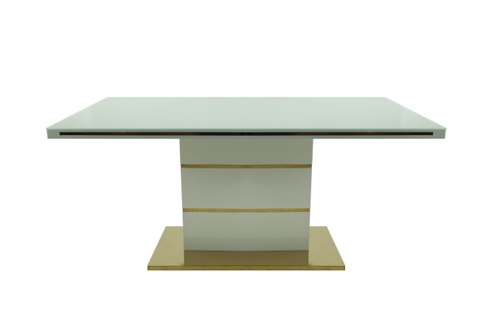 Set masa DA1128G + 6 SCAUNE DA2626G,160x90x75 cm GOLD [4]