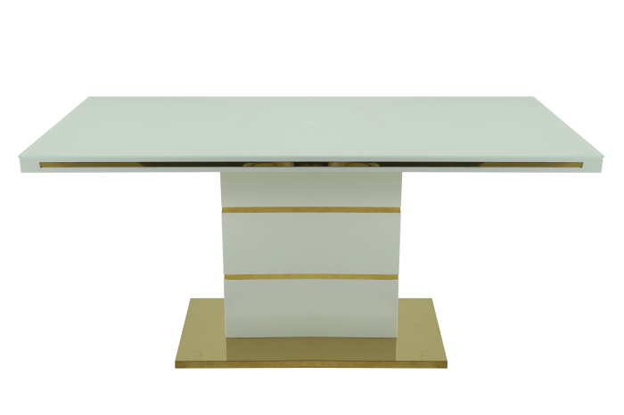 Set masa DA1128G + 6 SCAUNE DA2626G,160x90x75 cm GOLD [7]