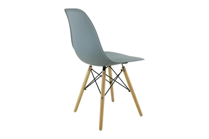 Set masa DA151Grey  cu 4 Scaune 80x75 cm DA232 Grey 46x55x83 cm [6]