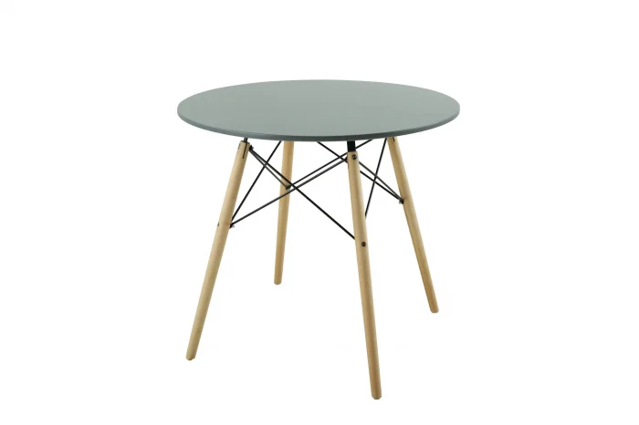 Set masa DA151Grey  cu 4 Scaune 80x75 cm DA232 Grey 46x55x83 cm [3]