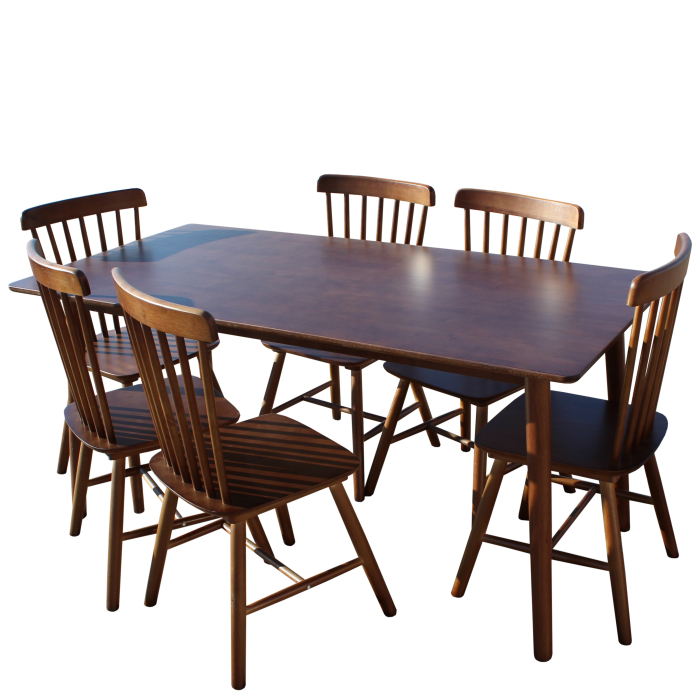 Set masa Denisa + 6 Scaune Nuc [3]