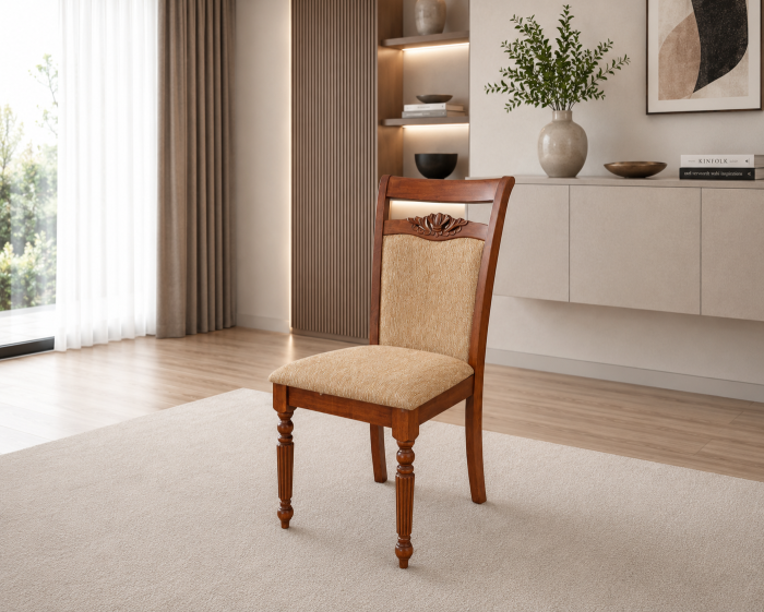 Set masa RH7132 cu 8 scaune RH8064 Dirty Oak 160x100x77 cm [4]