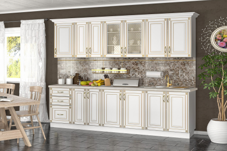 Bucatarii - Bucătărie Imperia MS MDF Alb 2,6 m